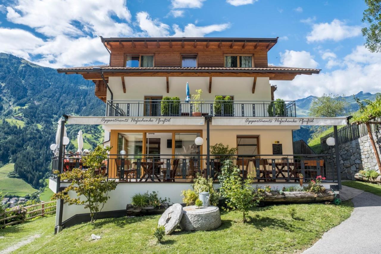 Апартаменты Hofschenke Pfeiftal - Almenrausch Сан-Мартино Экстерьер фото